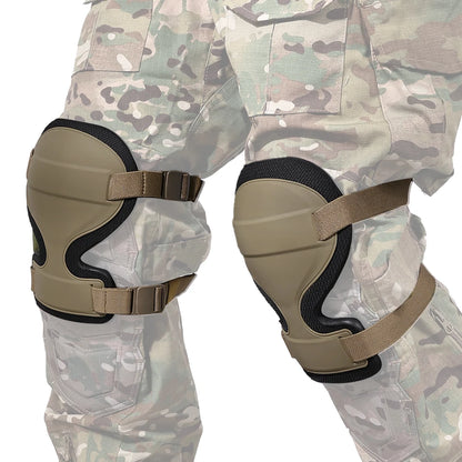 מגני ברכיים טקטיים עם ריפוד אנטומי – דגם Combat Flex